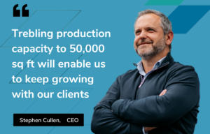 Quote Stephen Cullen, CEO, Expanding Our Capacity 2024