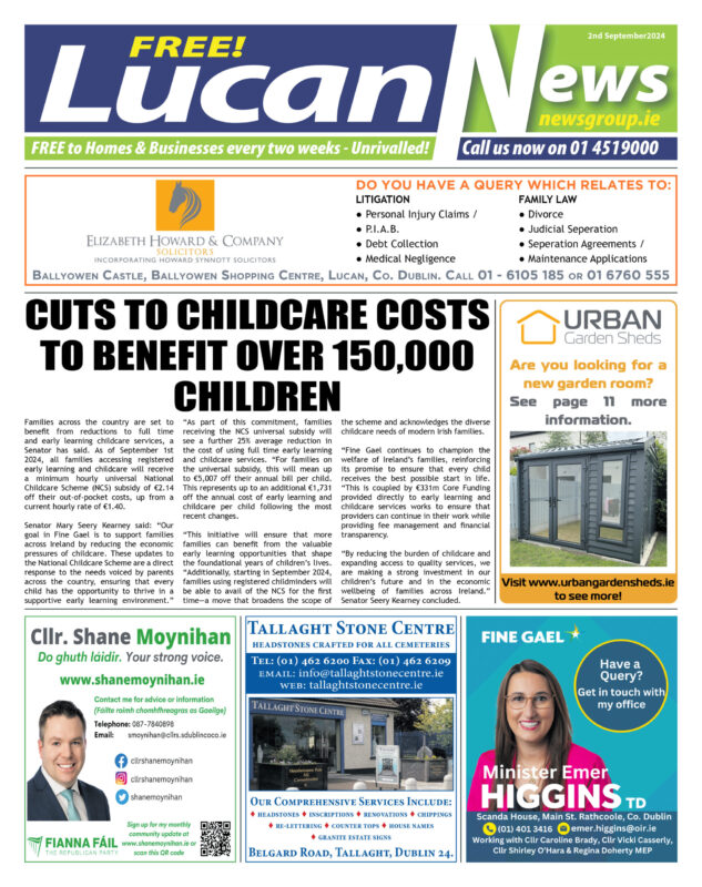 Lucan News 2nd Sep