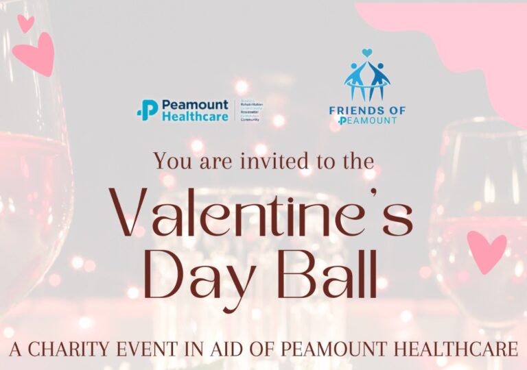 Valentines Ball in aid of Peamount Healthcare